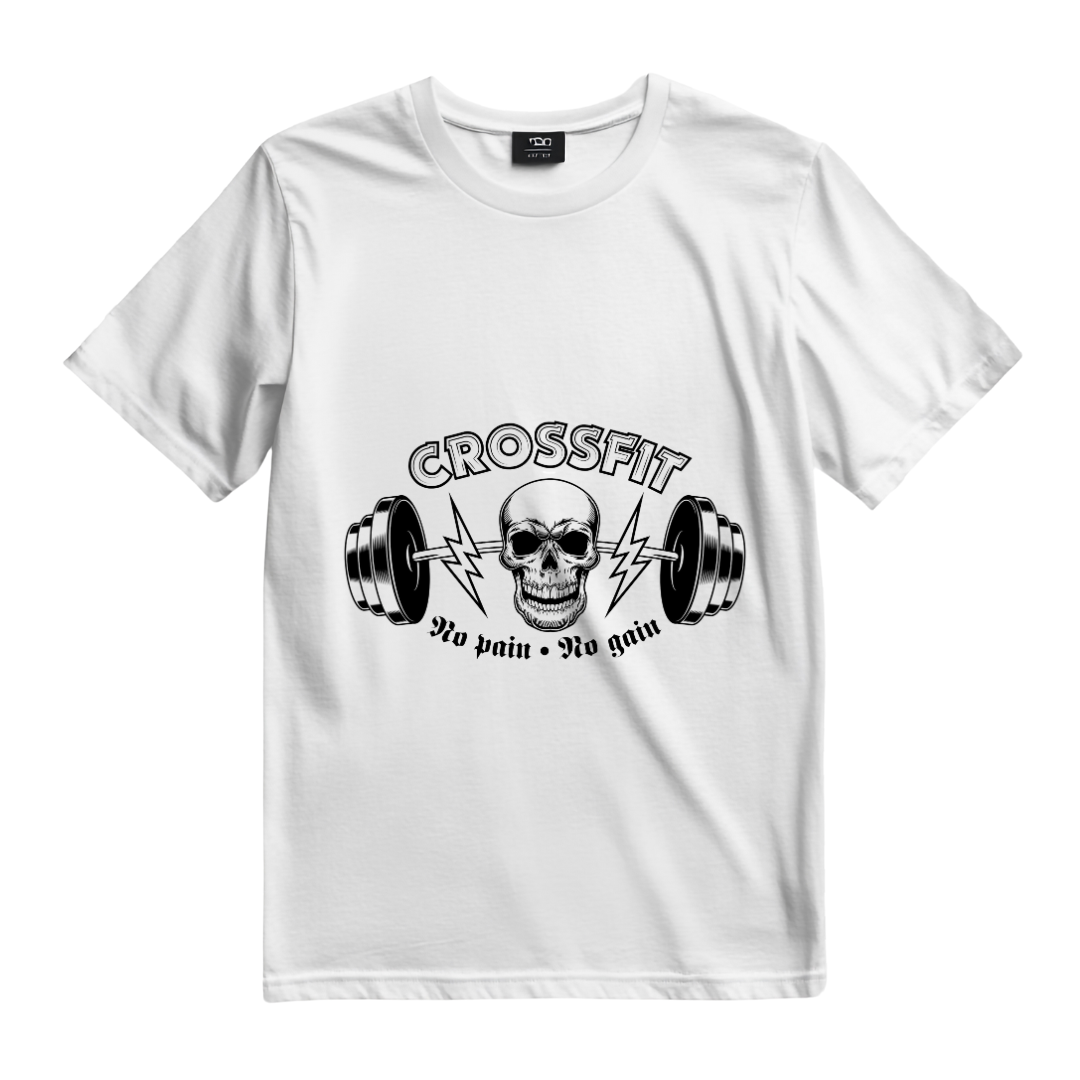 CrossFit Warrior – No Pain, No Gain Tshirt