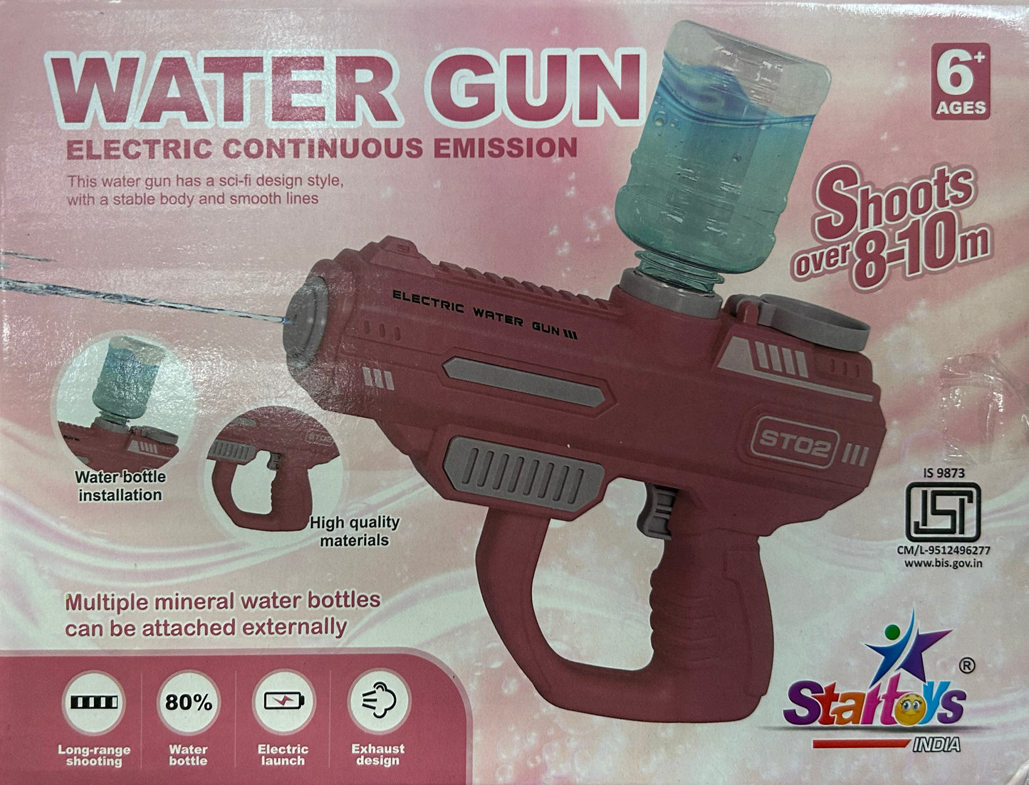 Long Range Water Gun (Holi Pichkari)