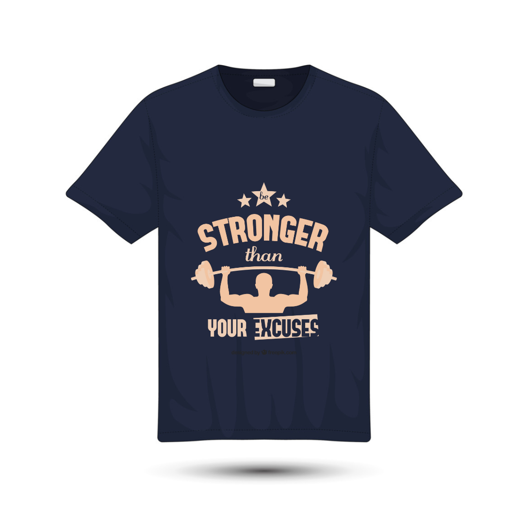 No Excuses, Just Strength Tshirt