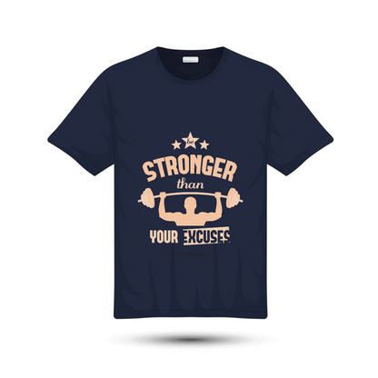 No Excuses, Just Strength Tshirt