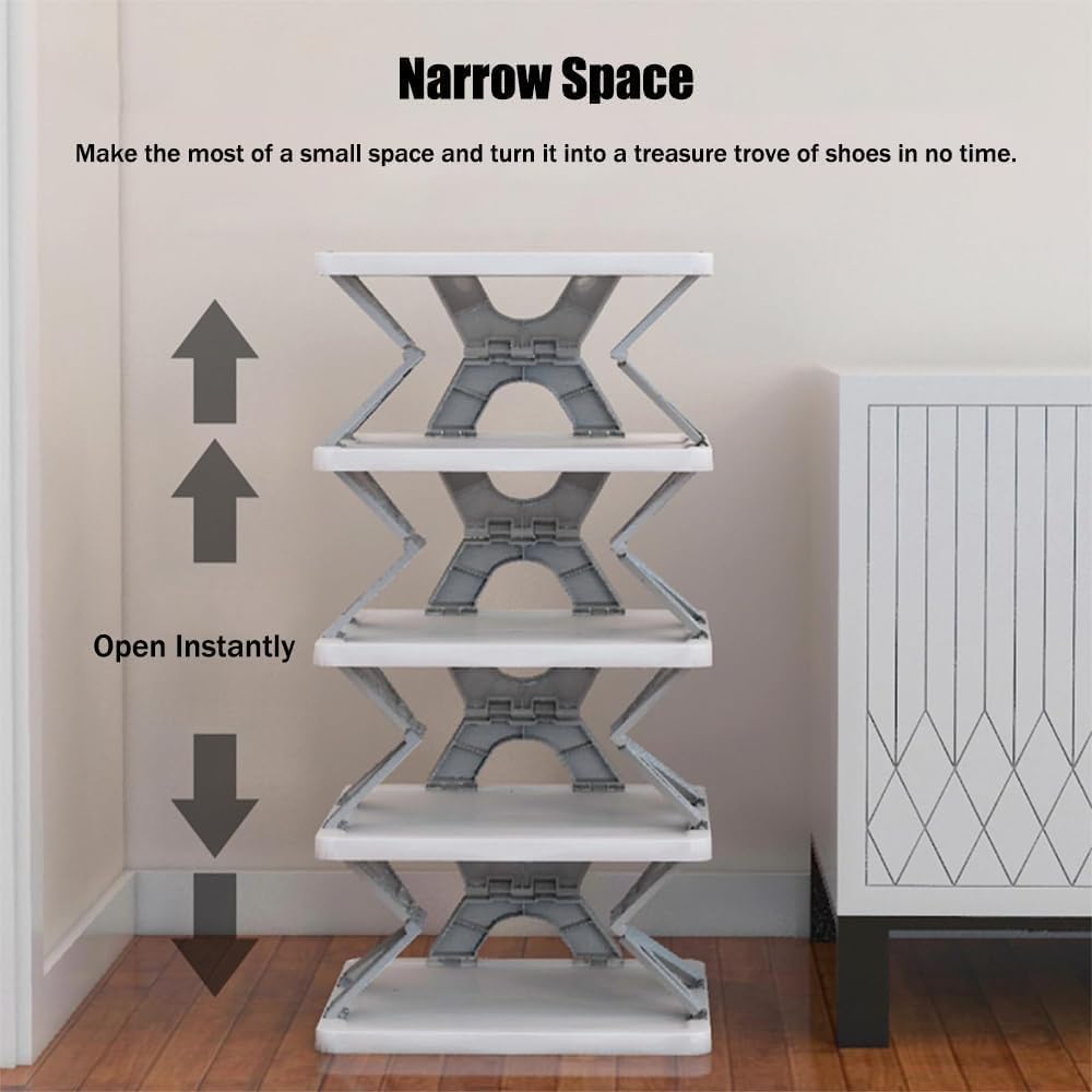 Layered Shoe Rack