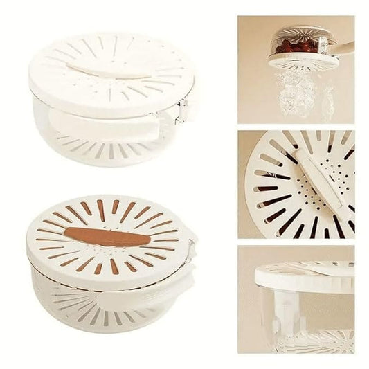 2-in-1 Drain Basket & Colander Bowl