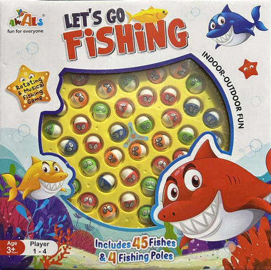Musical Rotating Tyre Fishing Game