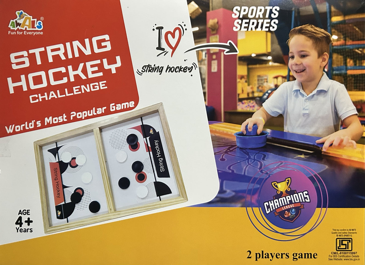 String Hockey Game