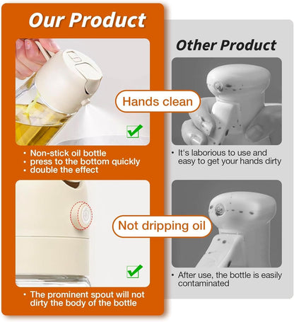 2-in-1 Oil Dispenser & Sprayer